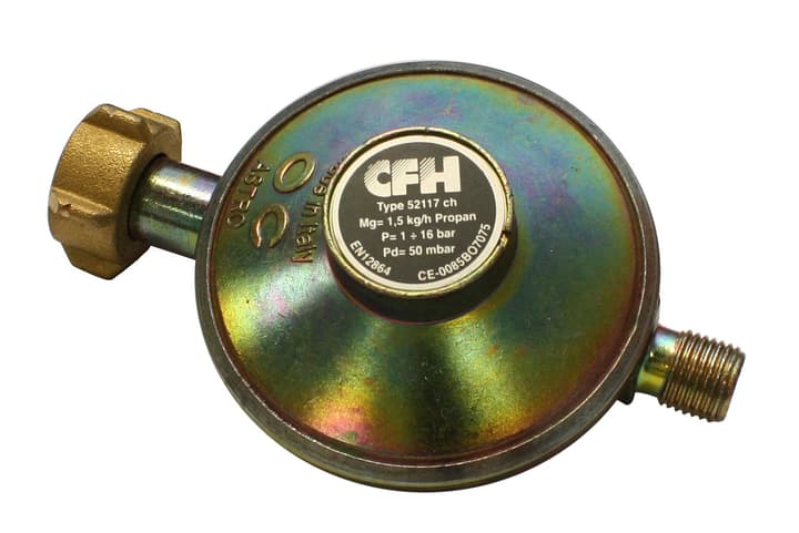 Cfh Riduttore di pressione 50 mbar 1/4” sin. dr 117