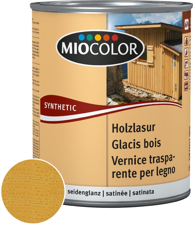 Miocolor Vernice trasparente per legno Pino 750 ml
