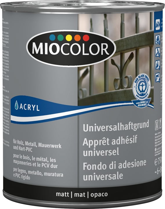 Miocolor Fondo fissante universale acrilico Bianco 750 ml