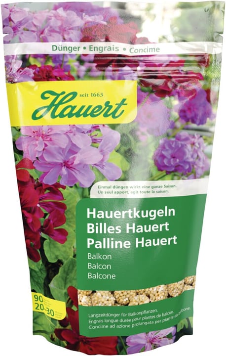 Hauert Palline per piante da balcone, 90 pezzi
