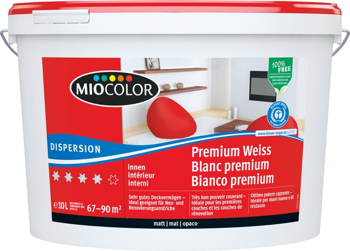 Miocolor Dispersione Premium Bianco 10 l