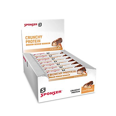 Crunchy Protein Peanut-Caramel 12 x 50 g barretta per lo sport